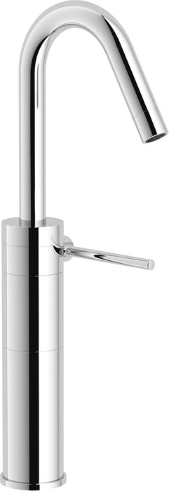 Nobili Rubinetterie PL00158CR Plus Single Lever Mixer Tap for Washbasin/Sink High Spout 30 Chrome