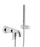 Nobili Plus PL00150CR Bath/Shower Mixer