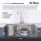 KRAUS Kore Workstation 32" Undermount 16 Gauge Stainless Steel Single Bowl Kitchen Sink