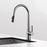 KRAUS KPF-2720CH Crespo Single-Handle Kitchen Faucet with Pull Down Dual-Function Sprayer in Chrome